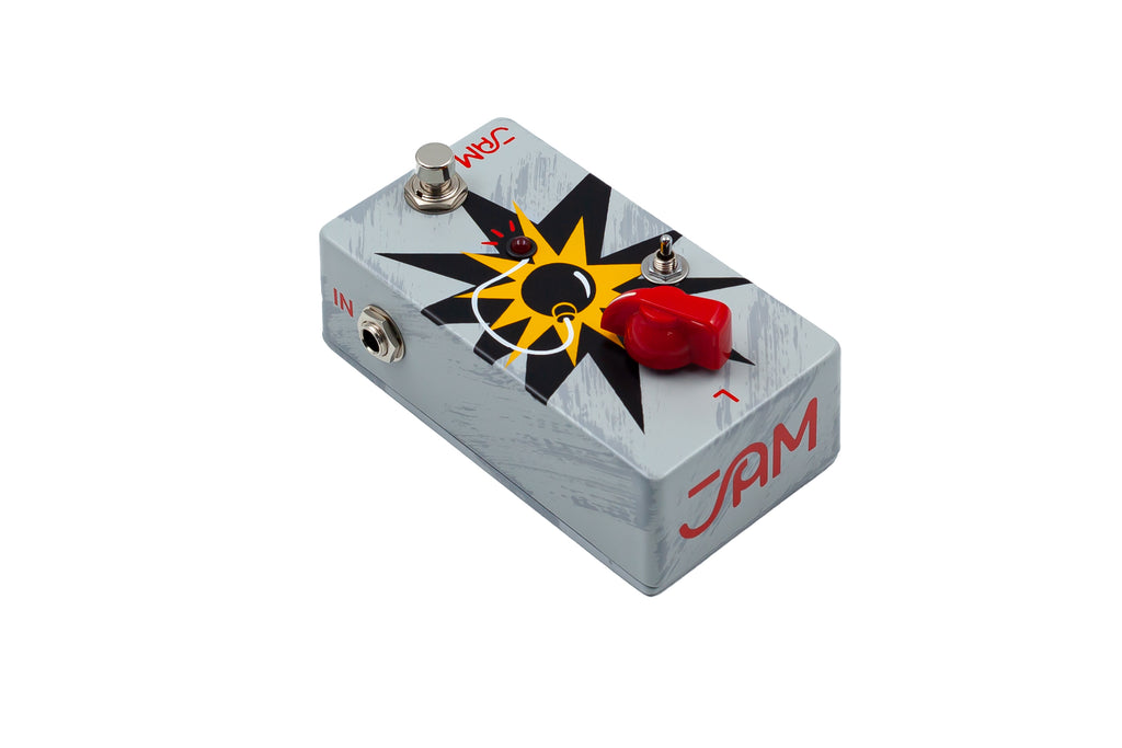 JAM Pedals Boomster mk2 buffer booster pedal - rear view