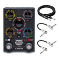 Line 6 POD Express Bass — black amp and effects processor with included cables