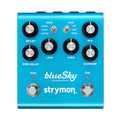 Strymon blueSky V2 reverb pedal — blue top control panel