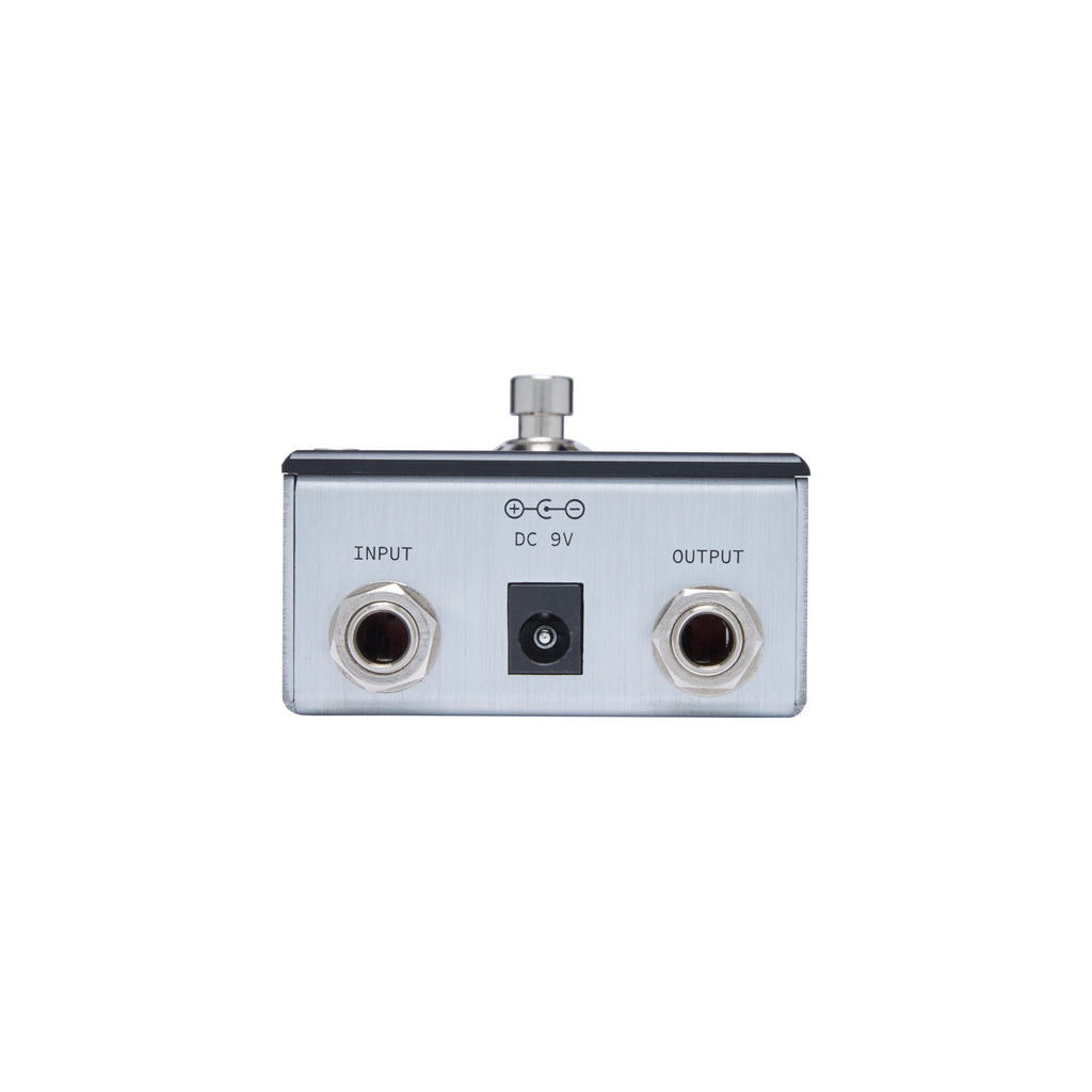 Pigtronix 2NR chromatic tuner pedal — input and output jacks on top