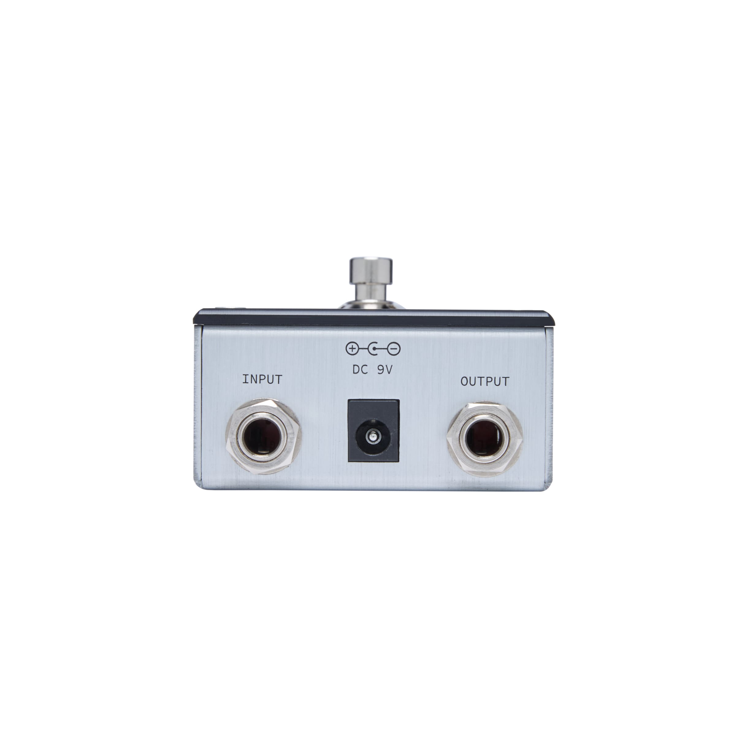 Pigtronix 2NR chromatic tuner pedal — input and output jacks on top