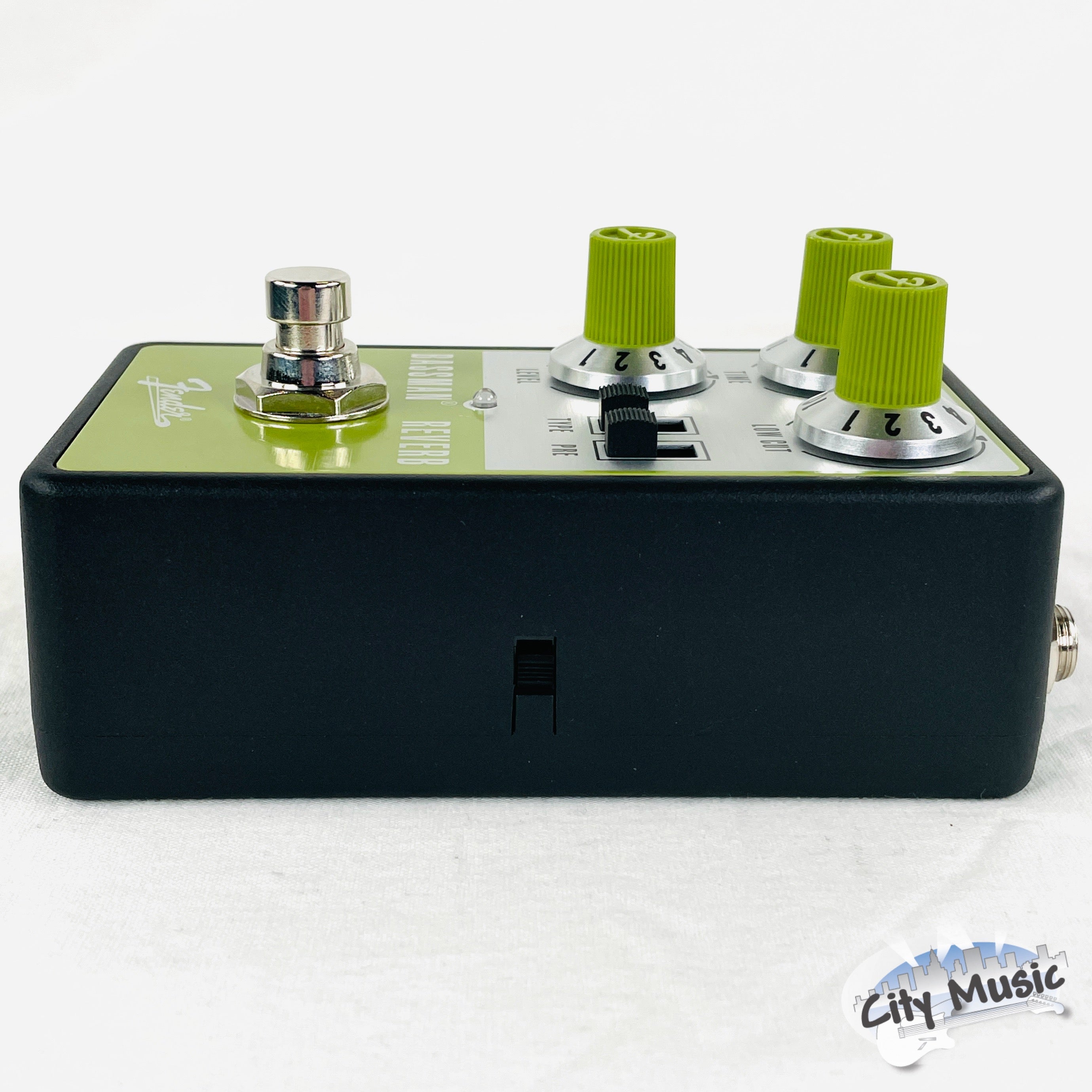 Used Fender Bassman Reverb Guitar Effects Pedal в™«