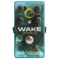 Catalinbread Wake Chorus Octaver pedal — blue enclosure, top view with four knobs