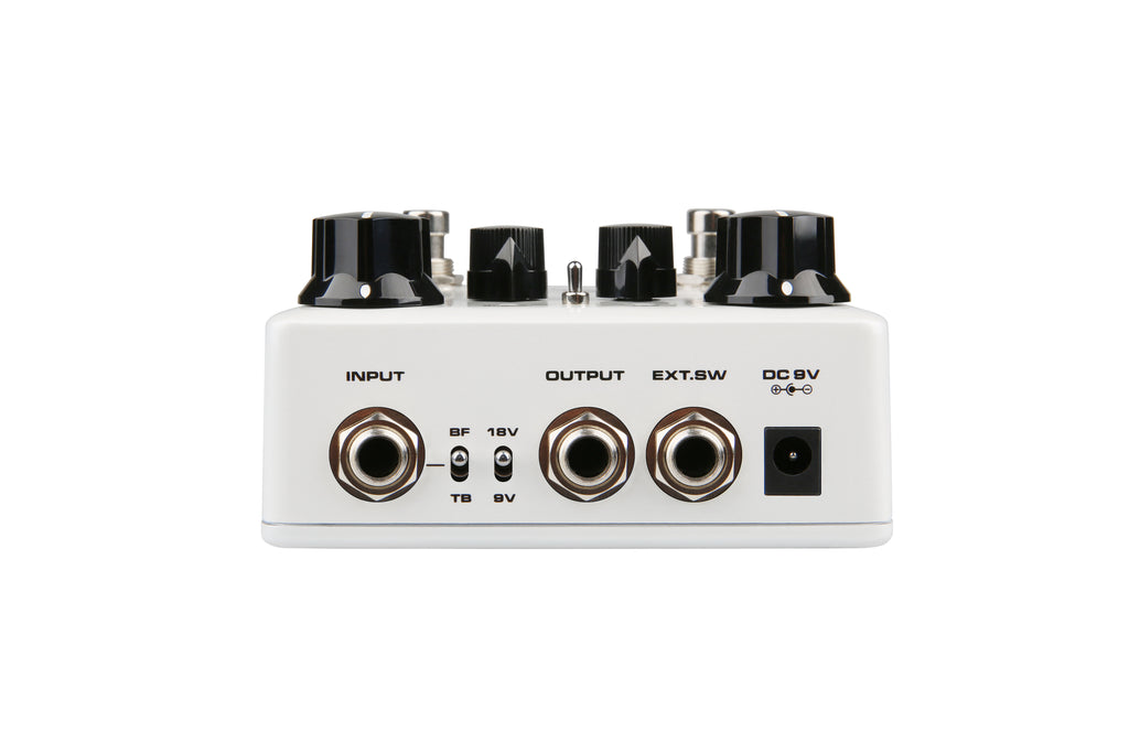 NUX NDO-5 Ace of Tone dual overdrive pedal — packaging and box
