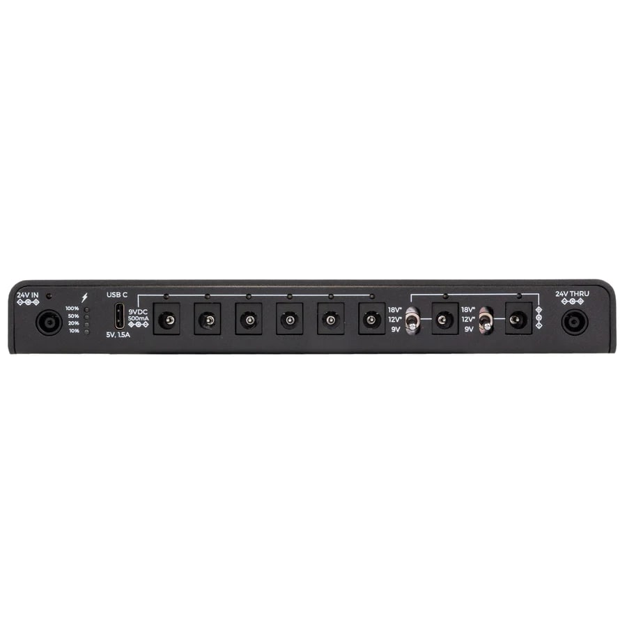 Walrus Audio Canvas Power 8 LINK — box contents with mounting bracket set