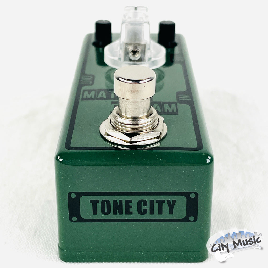 Used Tone City Matcha Cream Fuzz Mini Guitar Effects Pedal в™«