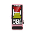 NUX NTU-3 Flow Tune MKII pink mini tuner pedal — front display view