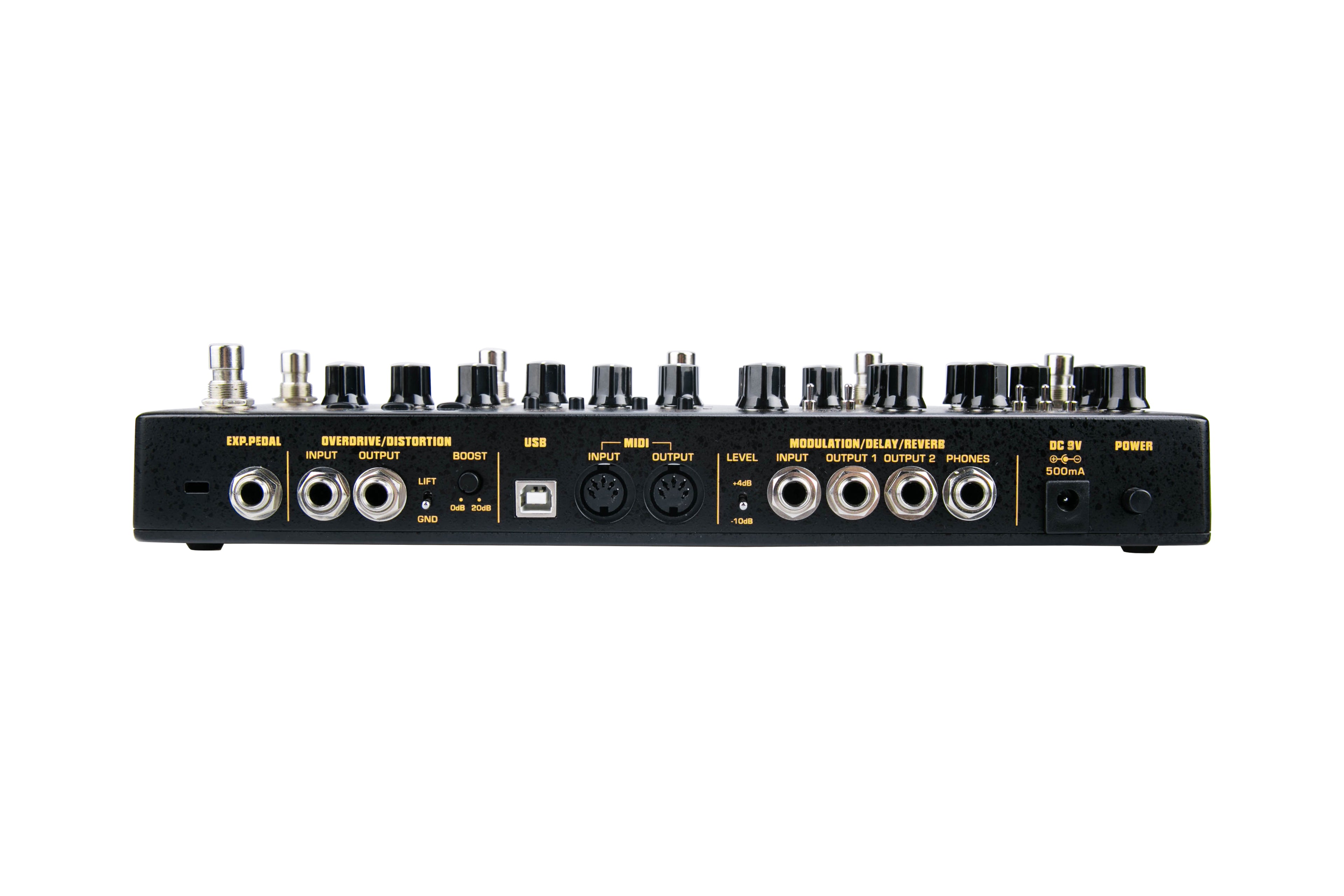 NUX NME-3 Cerberus multi effects guitar pedal — drive section