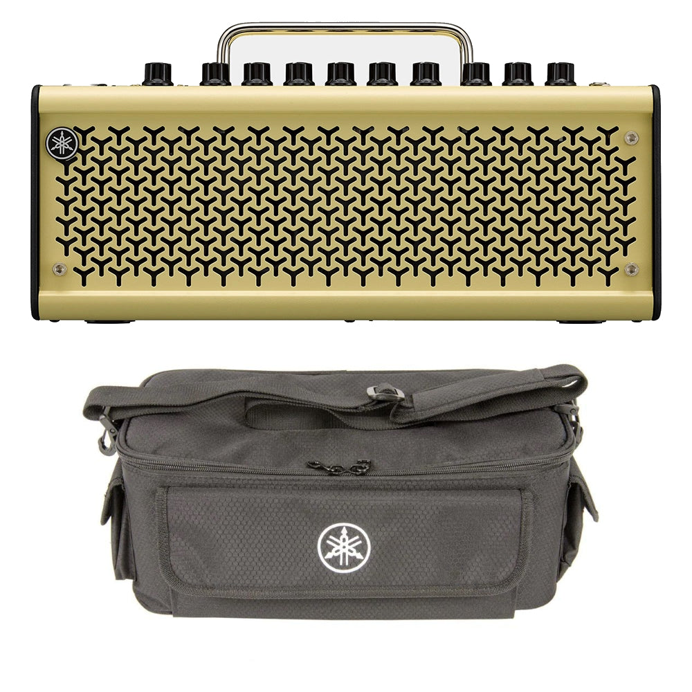 Yamaha THR10-II desktop guitar amp — front speaker grille, cream finish