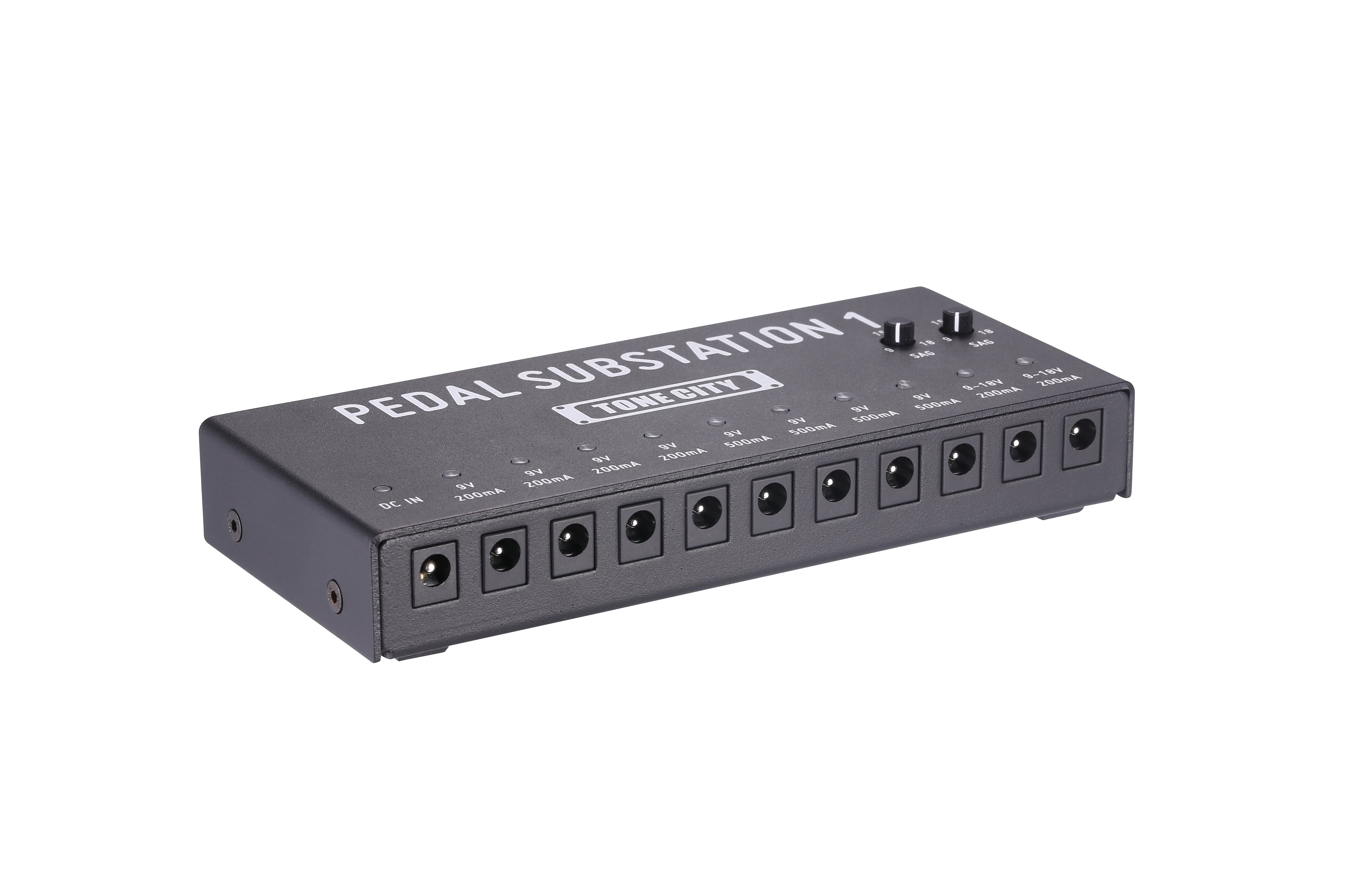 Tone City Substation 1 power supply — SAG control knobs