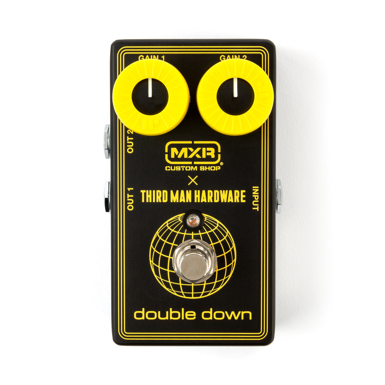 MXR CSP042 Third Man Double Down booster pedal — angled view