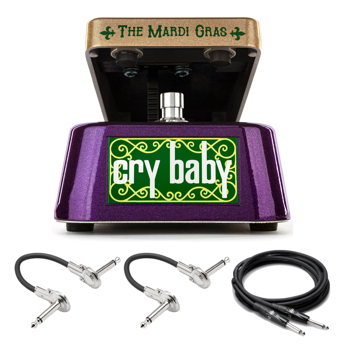 New Dunlop LN95 Leo Nocentelli Cry Baby Mardi Gras Wah Guitar Effects Pedal