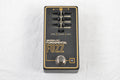 Walrus Audio Fundamental Fuzz guitar pedal — black enclosure front, slider controls
