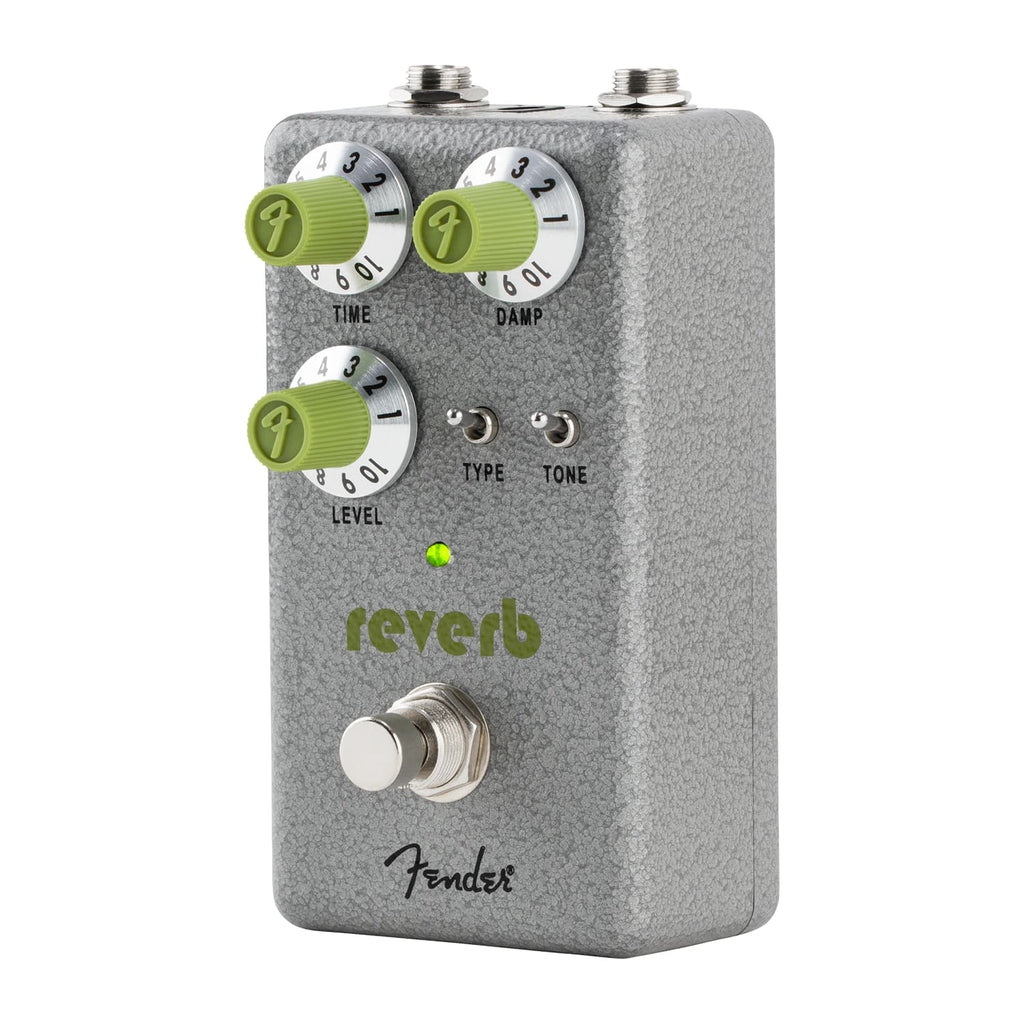 Fender Hammertone Reverb pedal — side view
