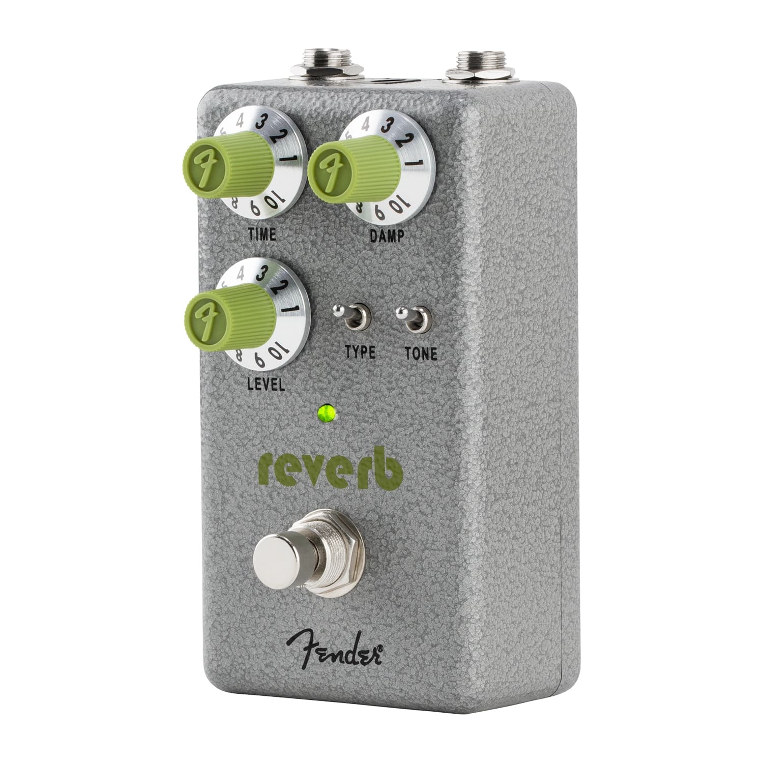Fender Hammertone Reverb pedal — side view