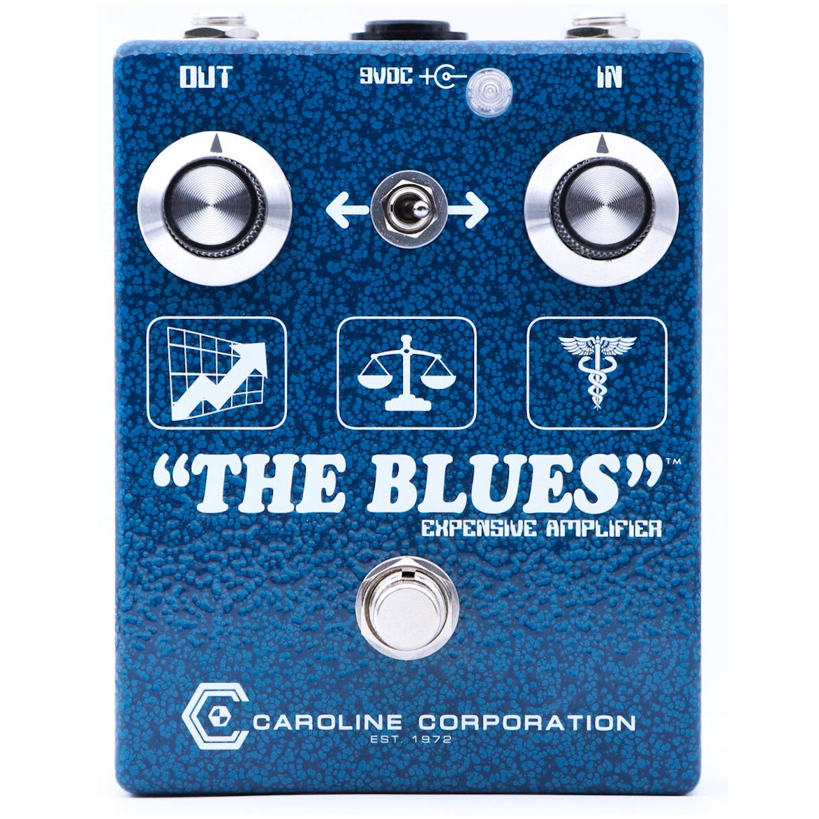 New Caroline Guitar Company The Blues Overdrive Guitar Effects Pedal
