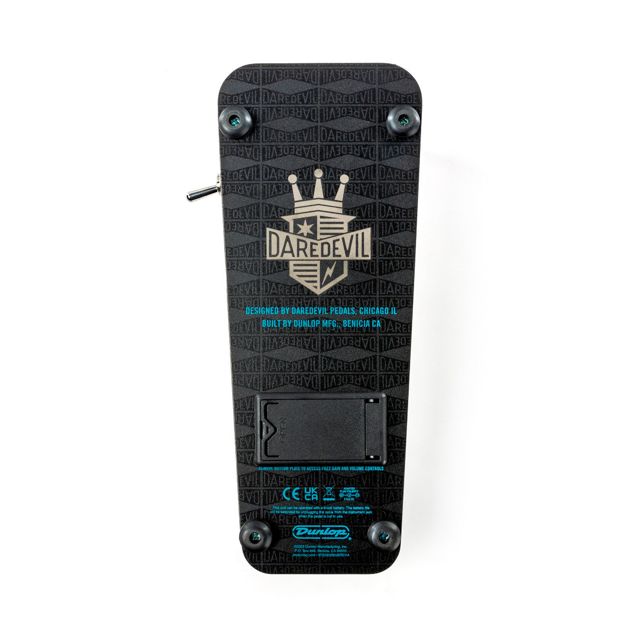 New Dunlop DD95FW Cry Baby Daredevil Fuzz Wah Guitar Effects Pedal