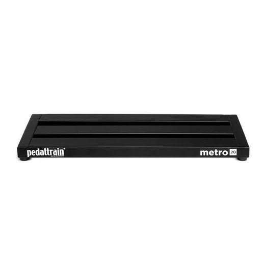 Pedaltrain Metro 20 pedalboard — top view of rails