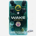 Used Catalinbread Wake Chorus Octaver pedal — blue enclosure, top view