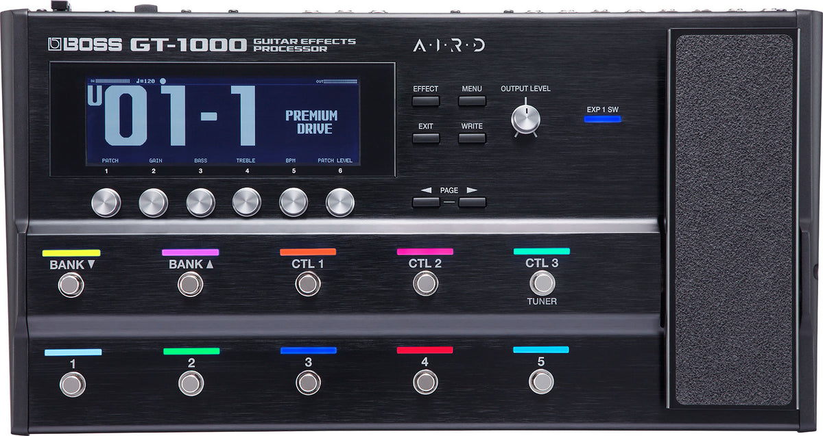 New Boss GT-1000 Guitar Multi Effects Processor Pedal