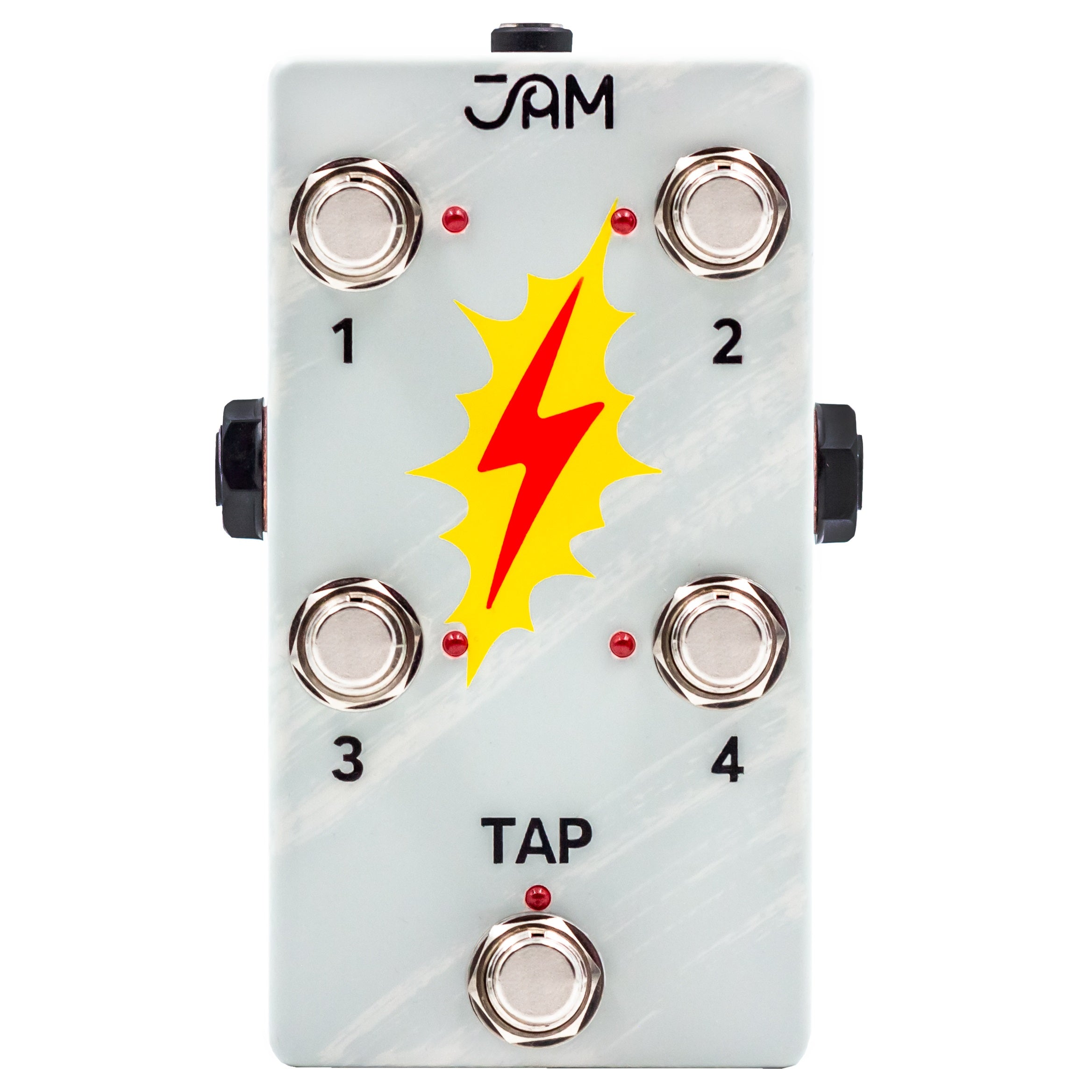 JAM Pedals CTRL Box controller pedal — white enclosure with lightning graphic