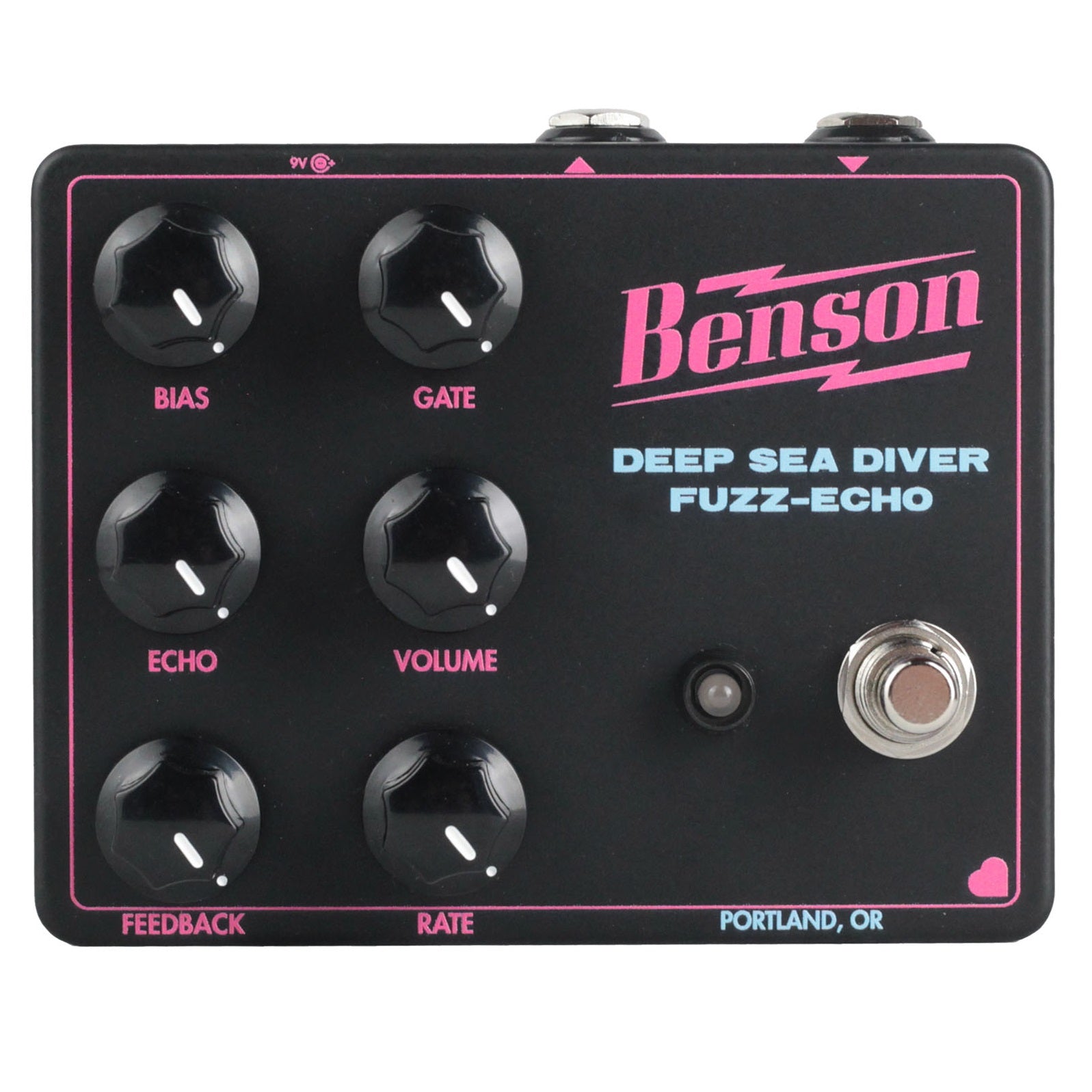 New Benson Deep Sea Diver Fuzz Echo Guitar Effects Pedal