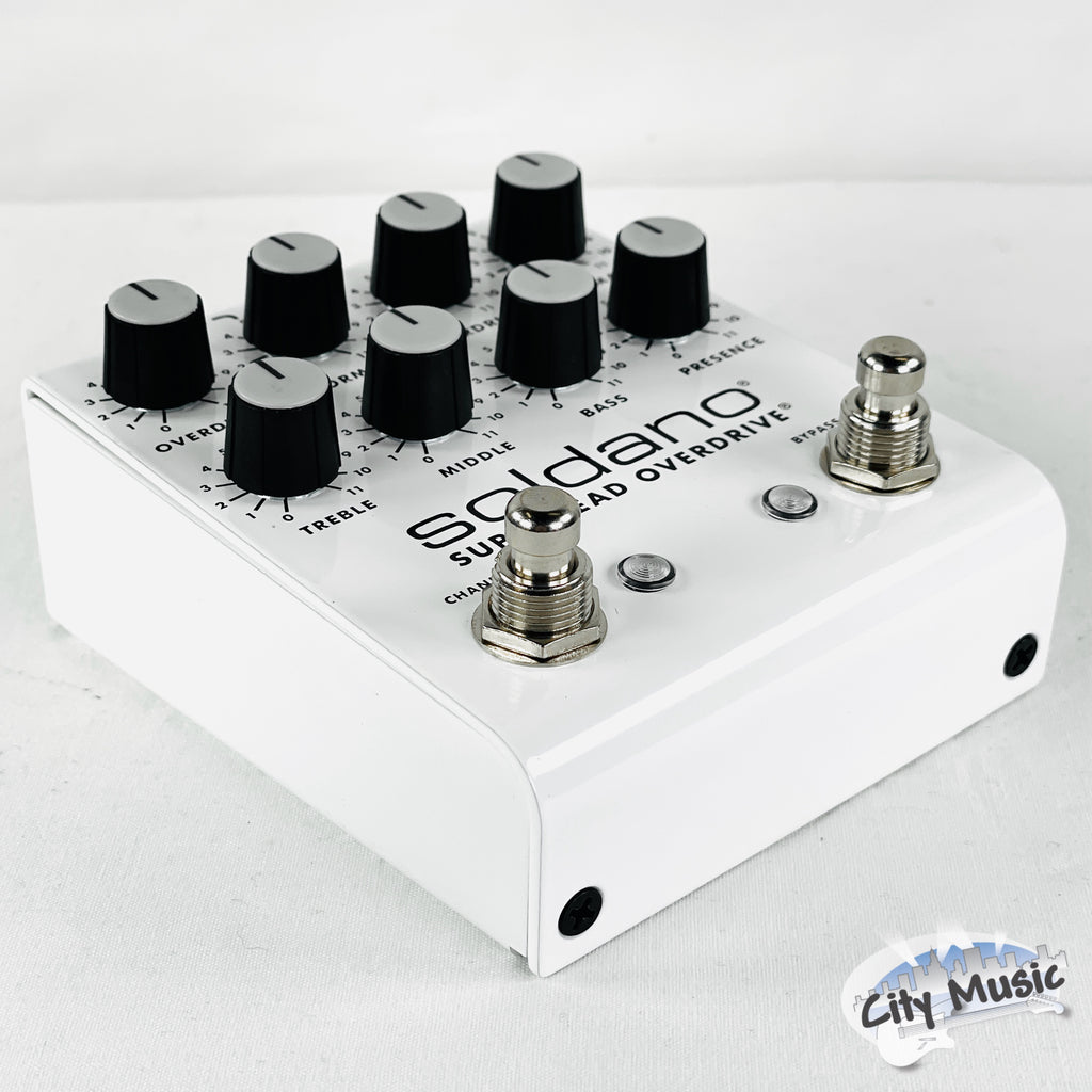 Used Soldano SLO PLUS Super Lead Overdrive Guitar Effects Pedal ♫