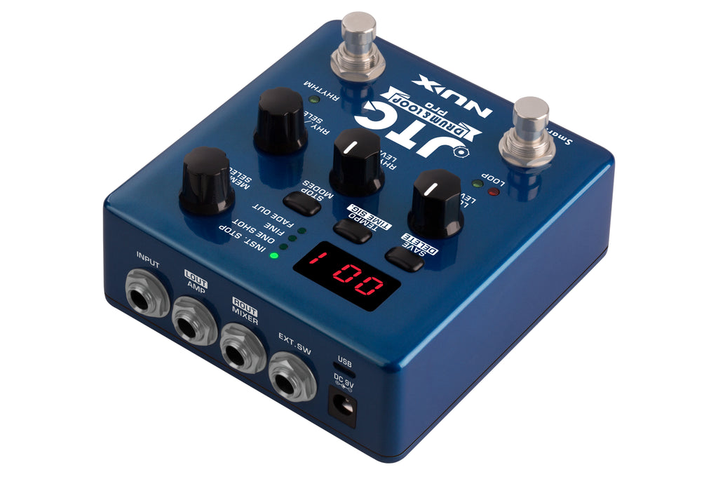 NUX NDL-5 JTC Drum & Loop Pro looper pedal — rear ports