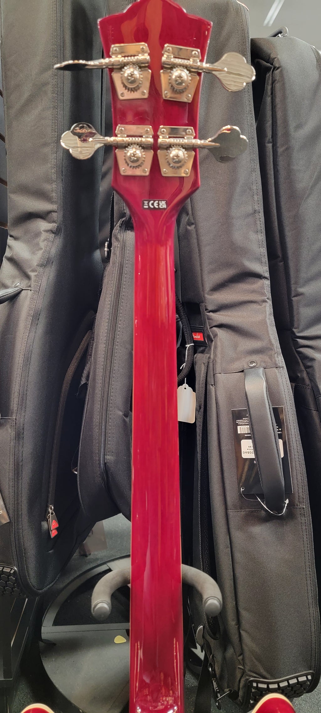 Guild Starfire I Cherry Red bass full body view