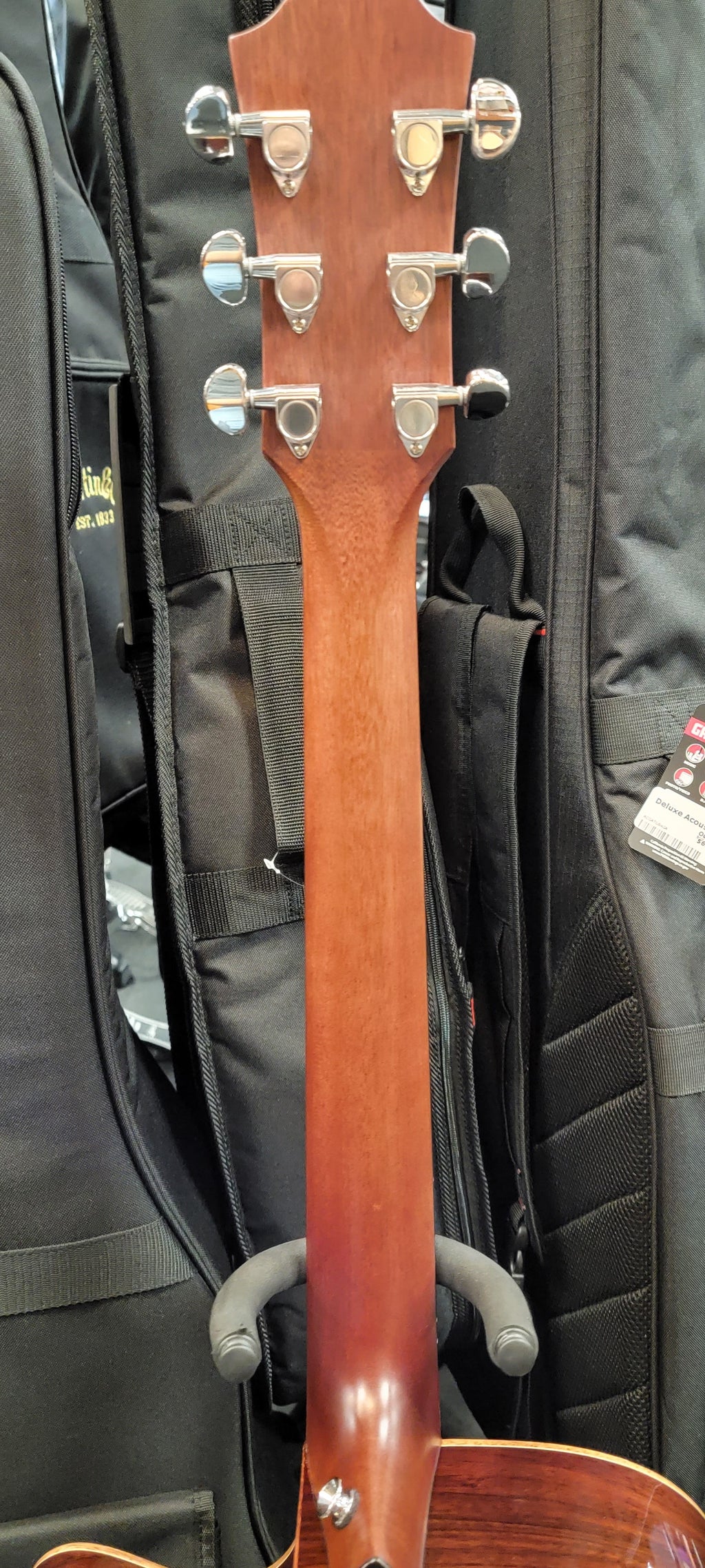 Yamaha A3R acoustic-electric guitar — side profile view