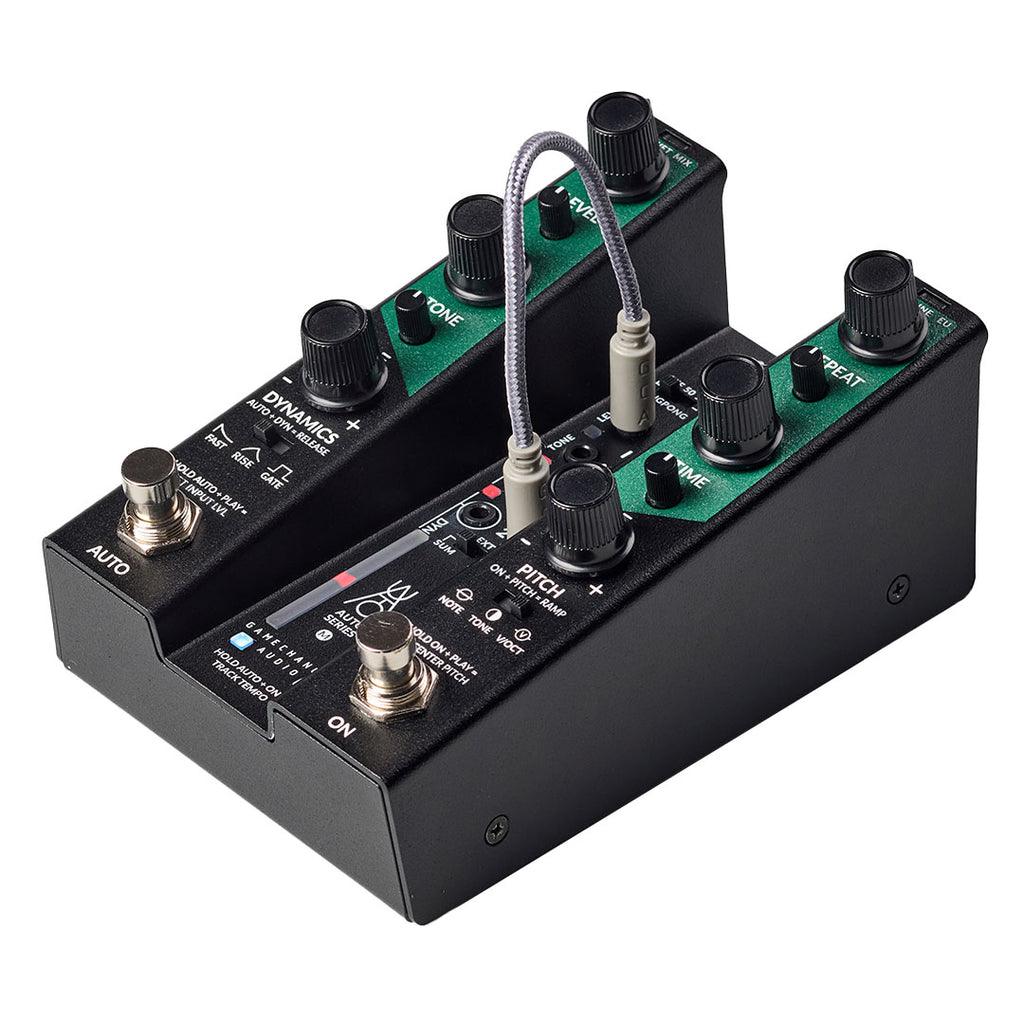 Gamechanger Audio Auto Delay pedal side profile