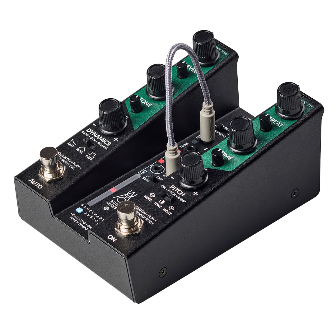 Gamechanger Audio Auto Delay pedal side profile