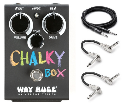 New Way Huge Chalky Box WHE205C Special Edition Overdrive Effects Pedal