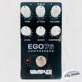 Wampler Ego 76 Compressor pedal — dark blue sparkle top-panel view