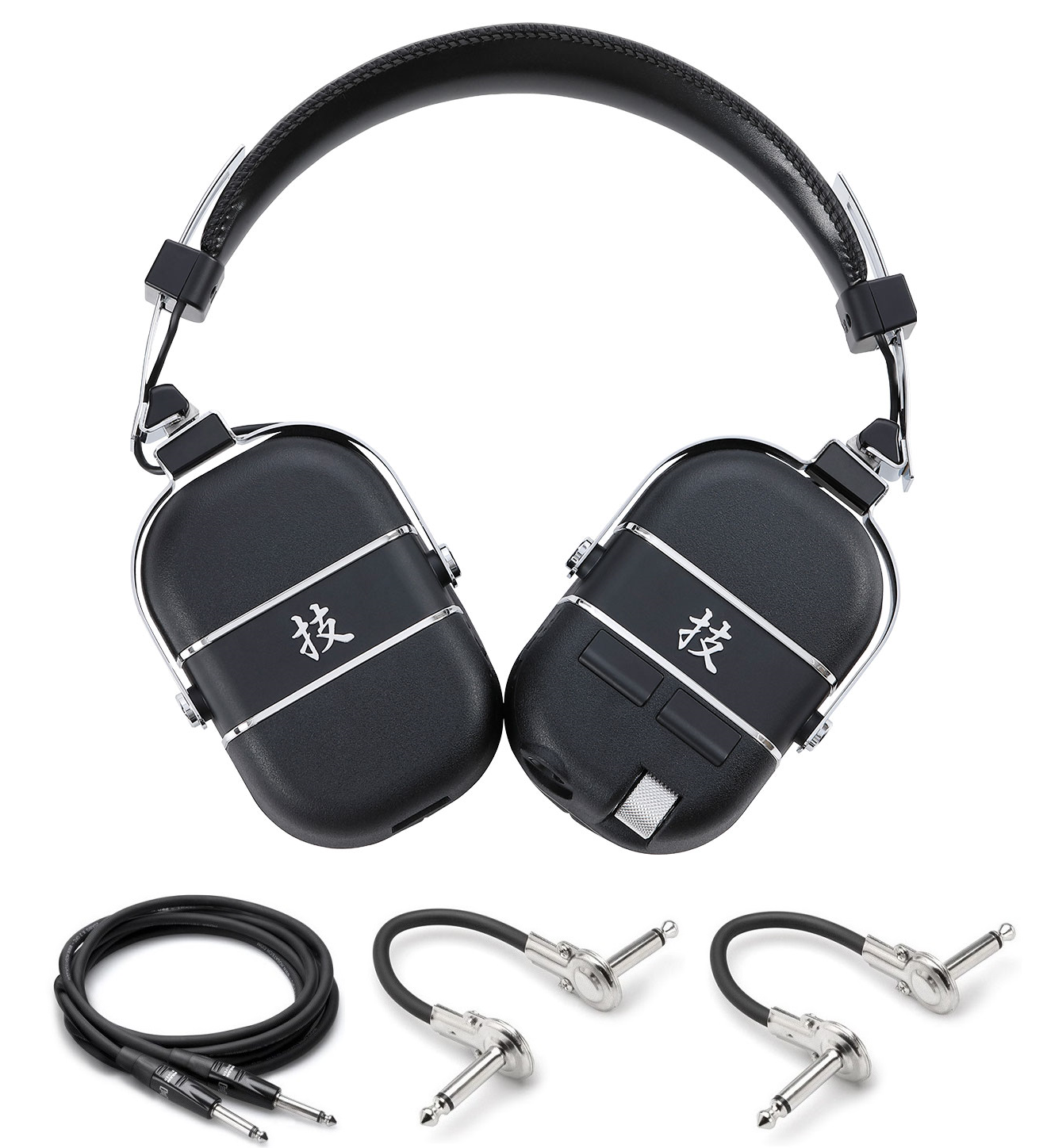 Boss Waza-Air wireless guitar amp headphones front view