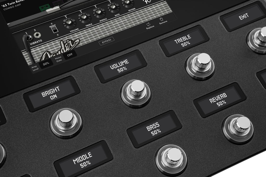 Fender Tone Master Pro multi-effects workstation — side profile view