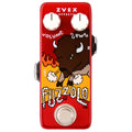 ZVEX Fuzzolo Fuzz Guitar Effects Pedal — Red mini pedal top view