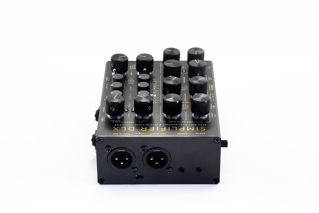 DSM & Humboldt Simplifier DLX preamp cab sim — controls detail