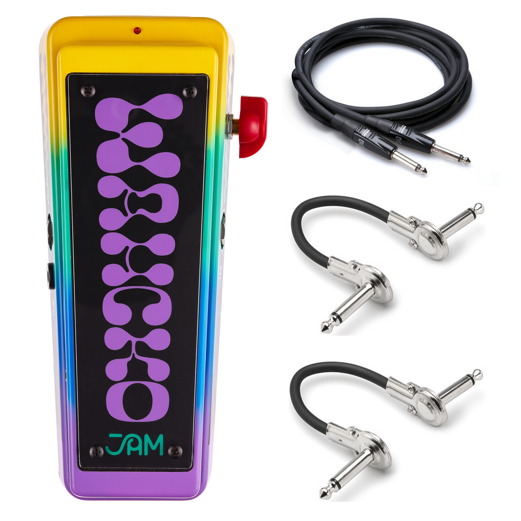 JAM Pedals Wahcko wah pedal — angled view