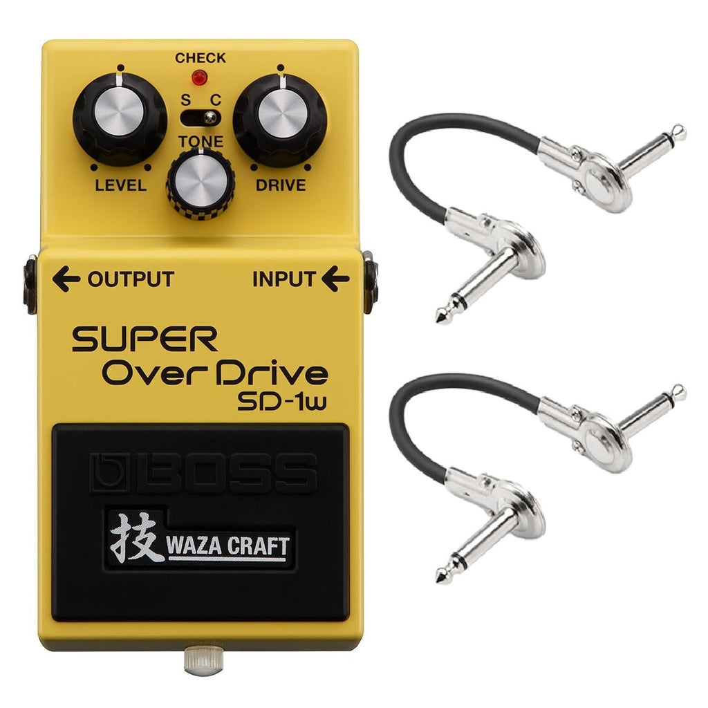 New Boss SD-1W Waza Craft Super Overdrive Guitar Effects Pedal