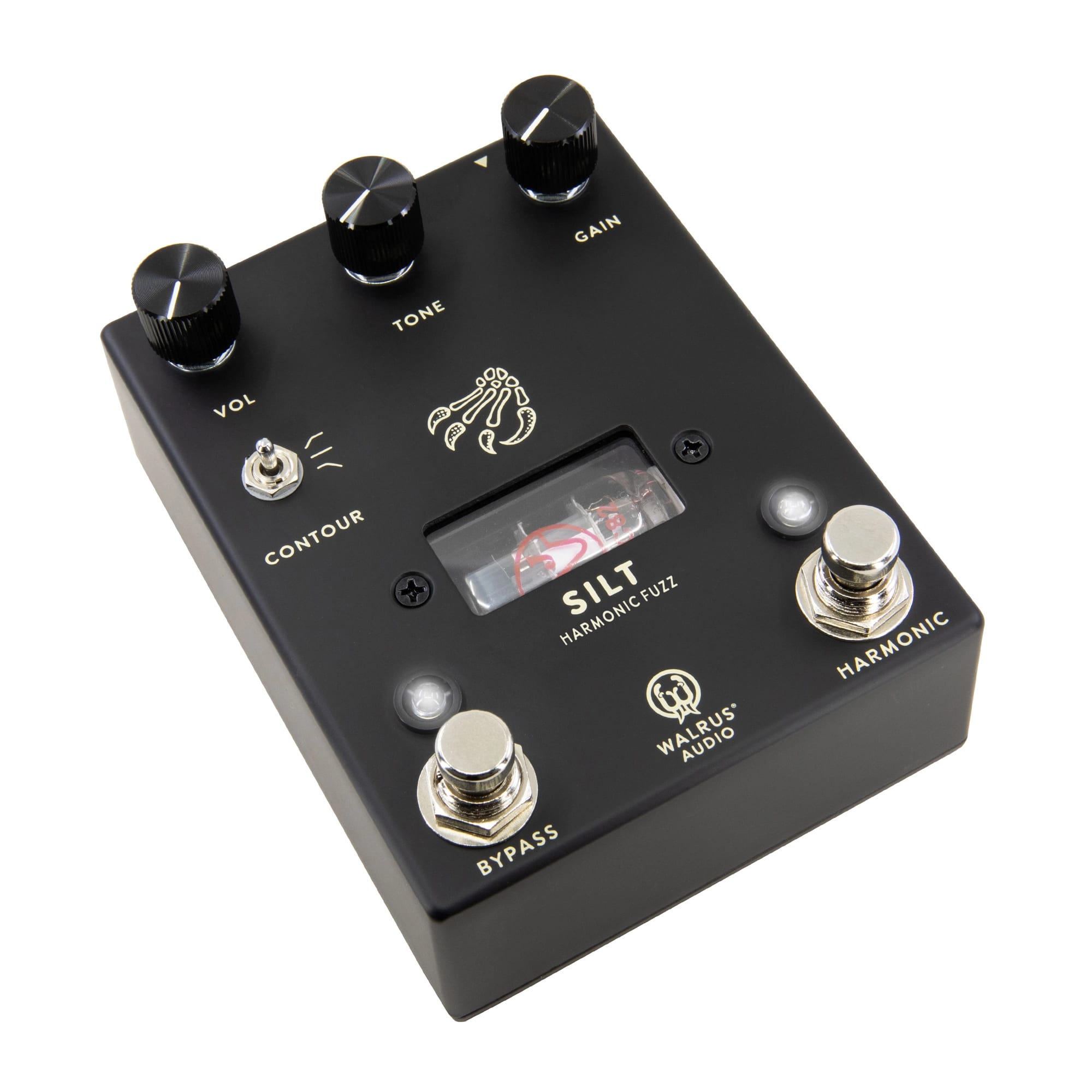 New Walrus Audio SILT Black Harmonic Tube Fuzz Guitar Effects Pedal