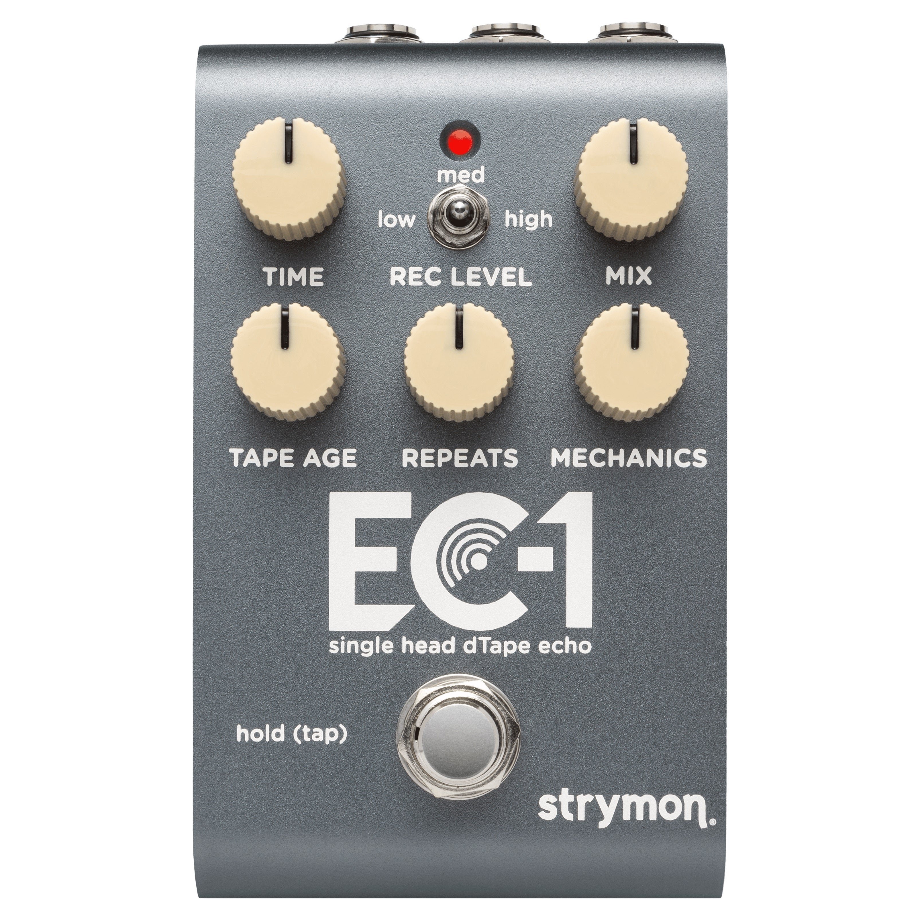 Strymon EC-1 dTape echo pedal — gray top control panel