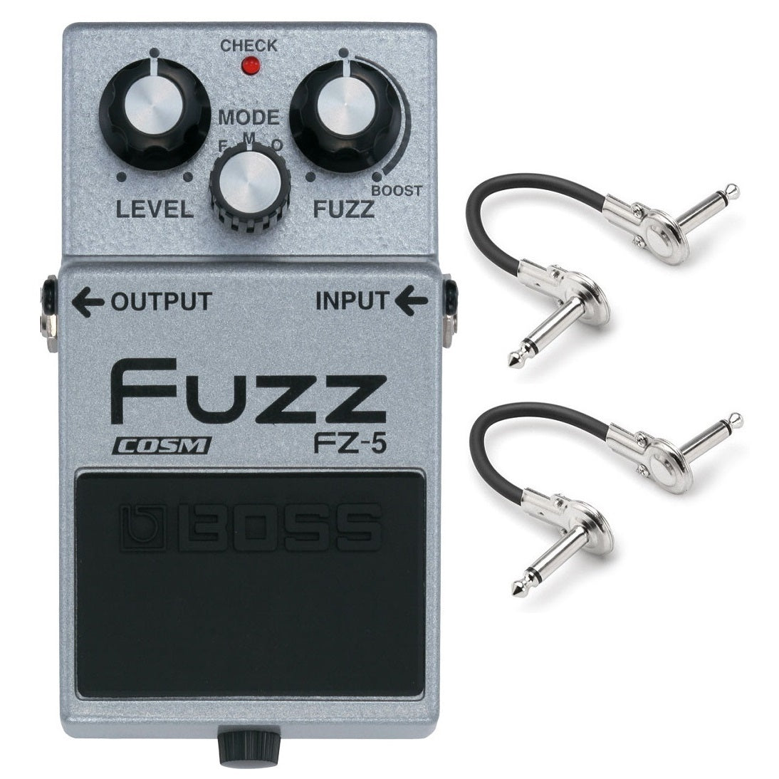 Boss FZ-5 fuzz pedal — angled view