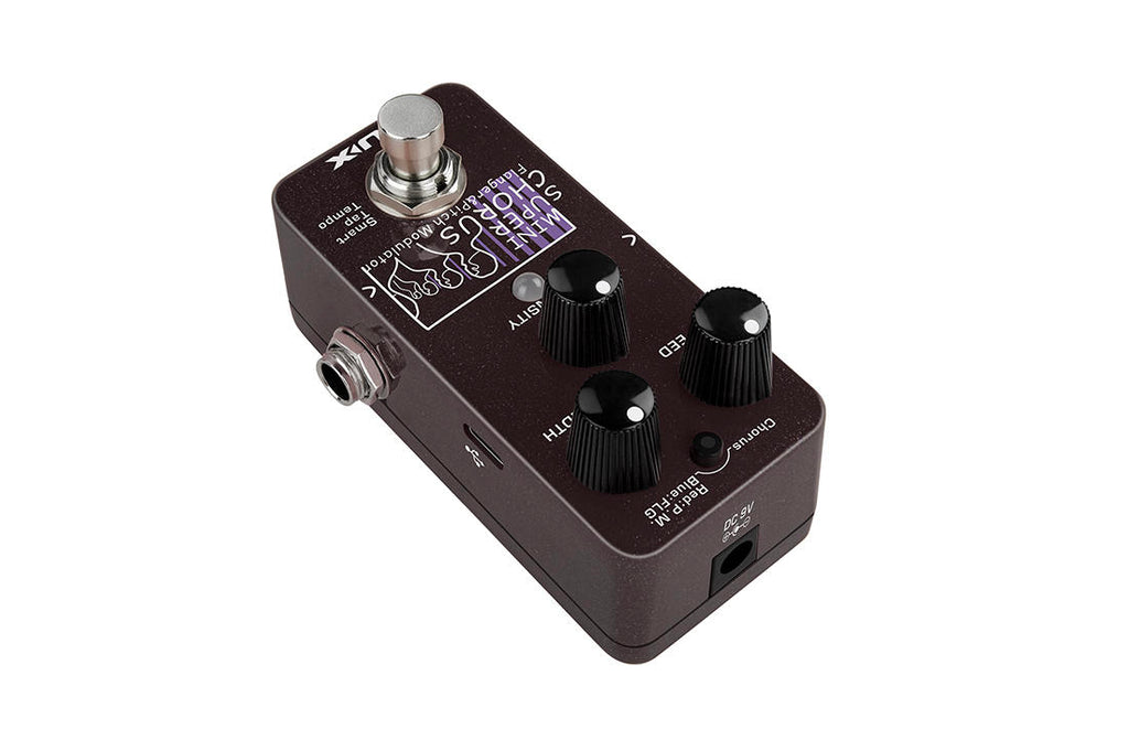 NUX NCH-5 Mini SCF chorus flanger pitch pedal — footswitch