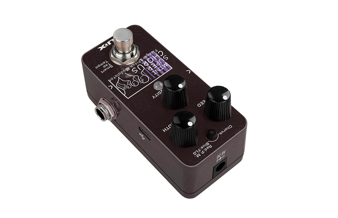 NUX NCH-5 Mini SCF chorus flanger pitch pedal — footswitch