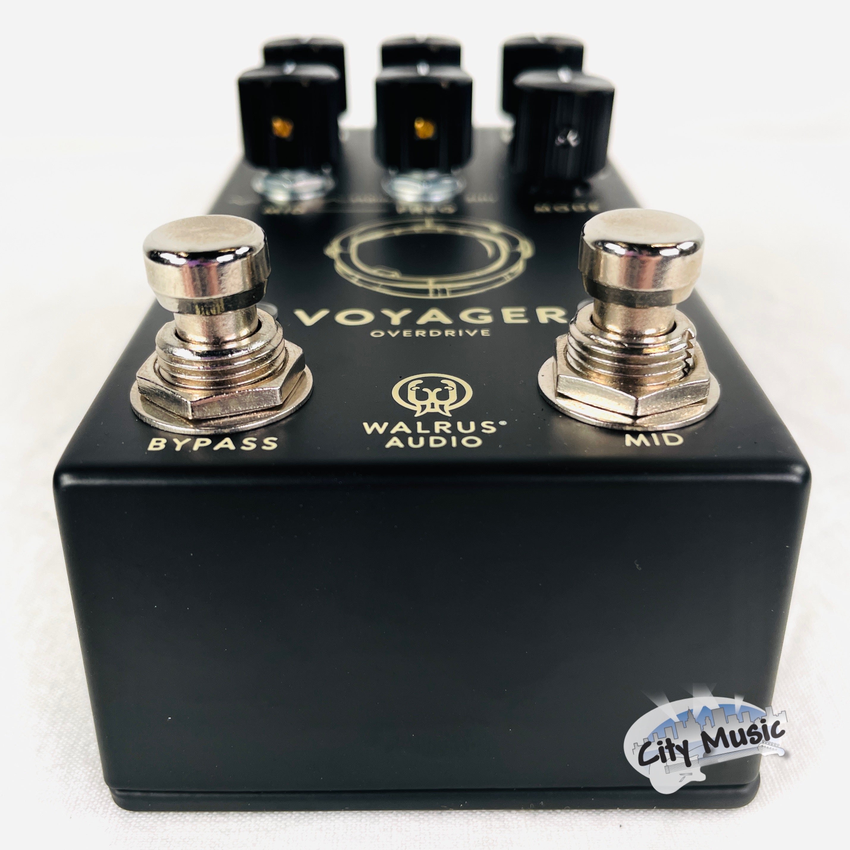 Used Walrus Audio Voyager MKII Preamp Overdrive Guitar Effects Pedal Black в™«