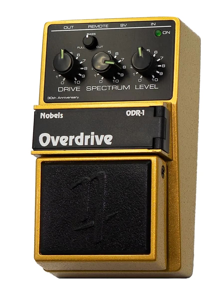 New Nobels ODR-1 30th Anniversary Gold Edition Overdrive Guitar Effects Pedal