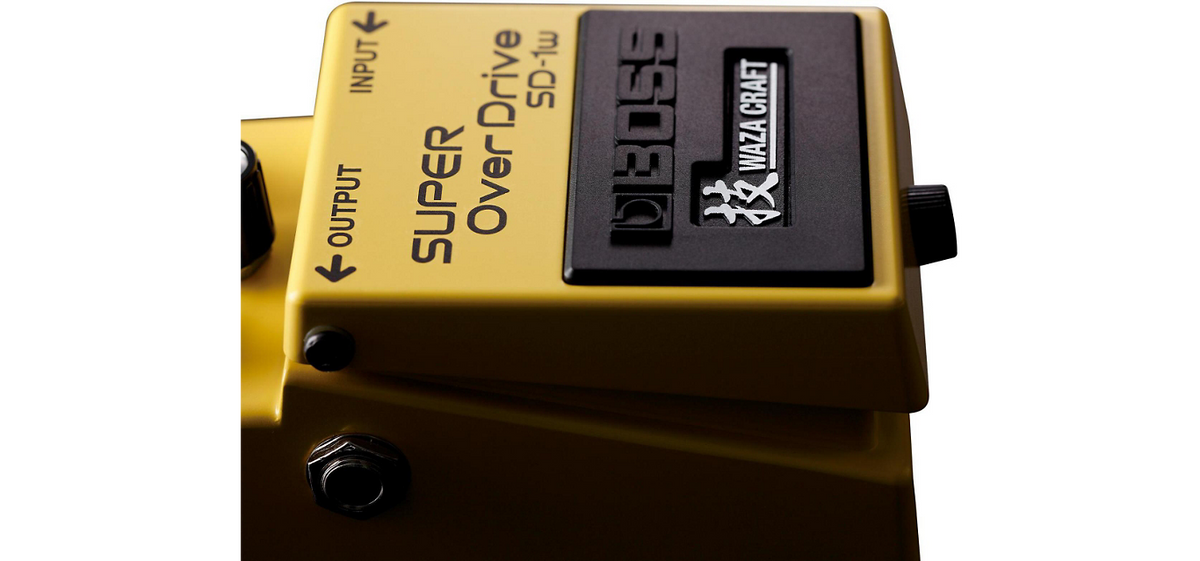 New Boss SD-1W Waza Craft Super Overdrive Guitar Effects Pedal