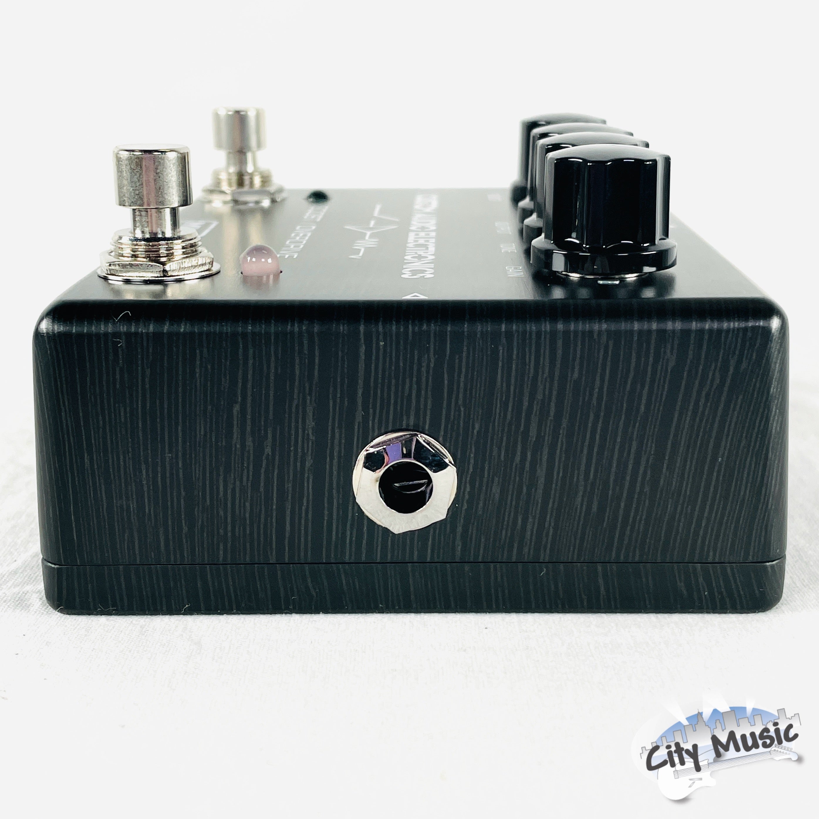 Used MXR MC402 CAE Boost/Overdrive pedal - rear panel detail