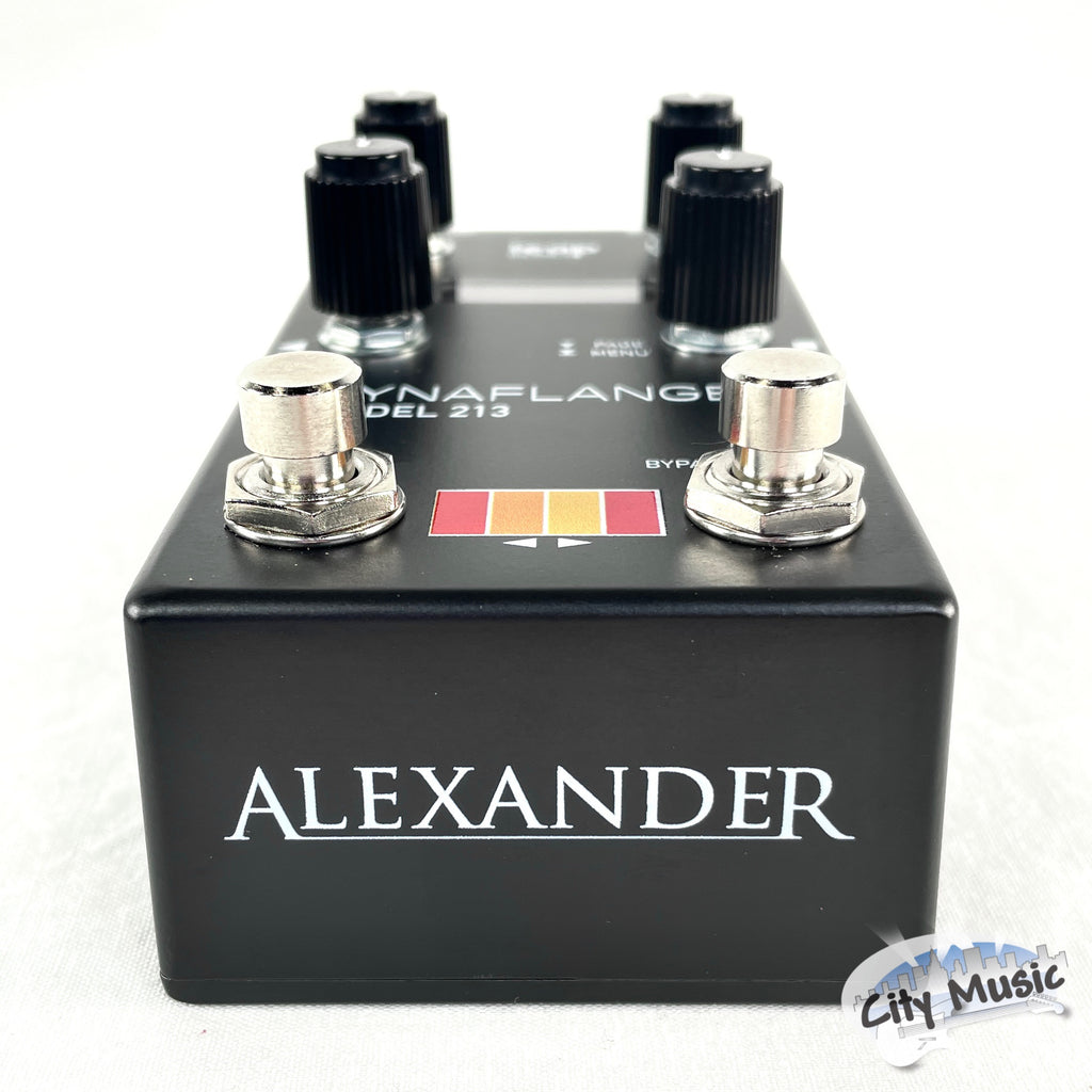 Used Alexander Dynaflanger Model 213 Flanger Guitar Effects Pedal ♫